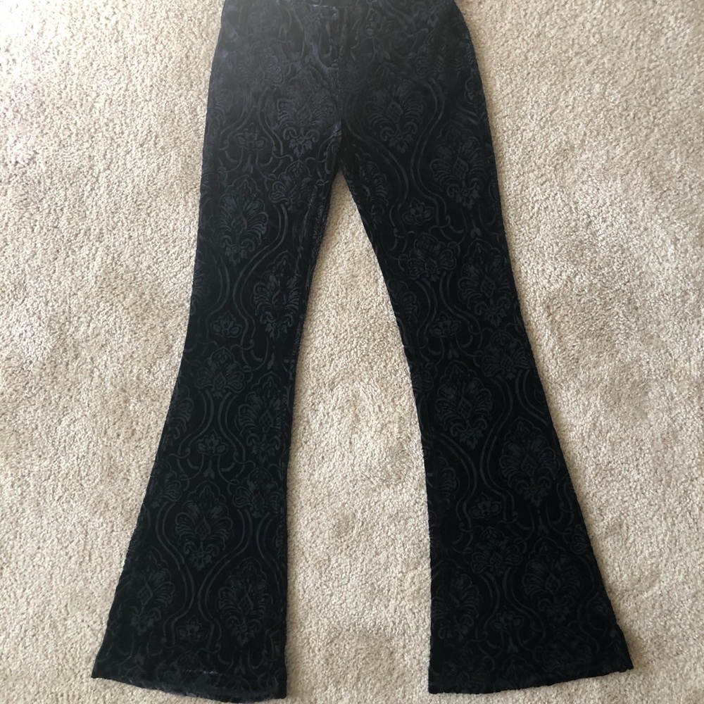 Forever 21 velvet Flare Pants